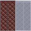 Thickened Windproof Cotton Door Curtain for Winter Home Insulation Magnetic Windbreak Curtain with No-Drill Installation