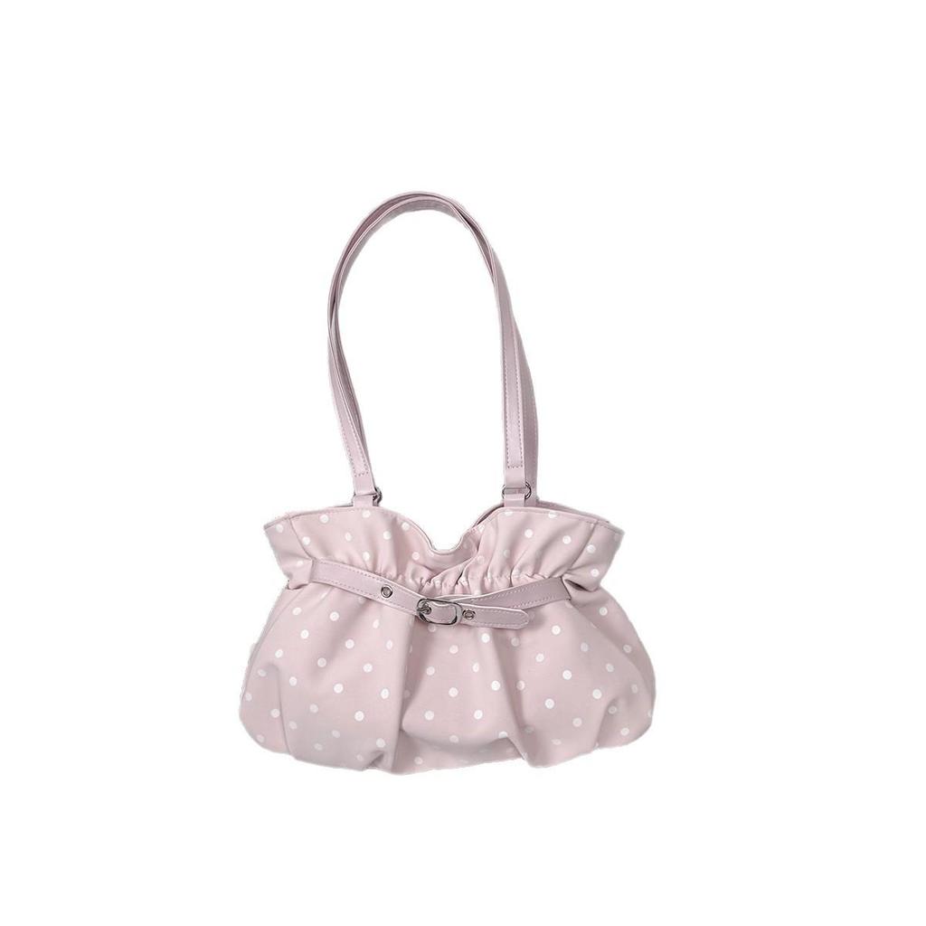 Chic Polka Dot Large Capacity Handbag & Shoulder Bag