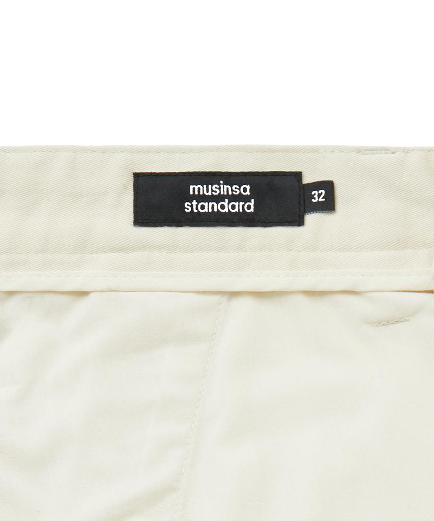MUSINSA STANDARD Tapered Chino Pants [Cream]