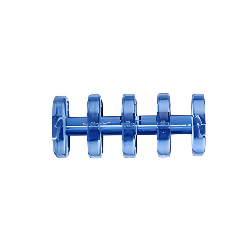 Colorful Large-Capacity 5-Hole Loose-Leaf Ring Binder Clip for DIY Book Binding