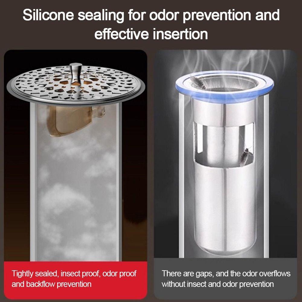 Anti-blocking Floor Drain Core Insect Prevention Basin Drain Filter  Kitchen Bathroom Accessories