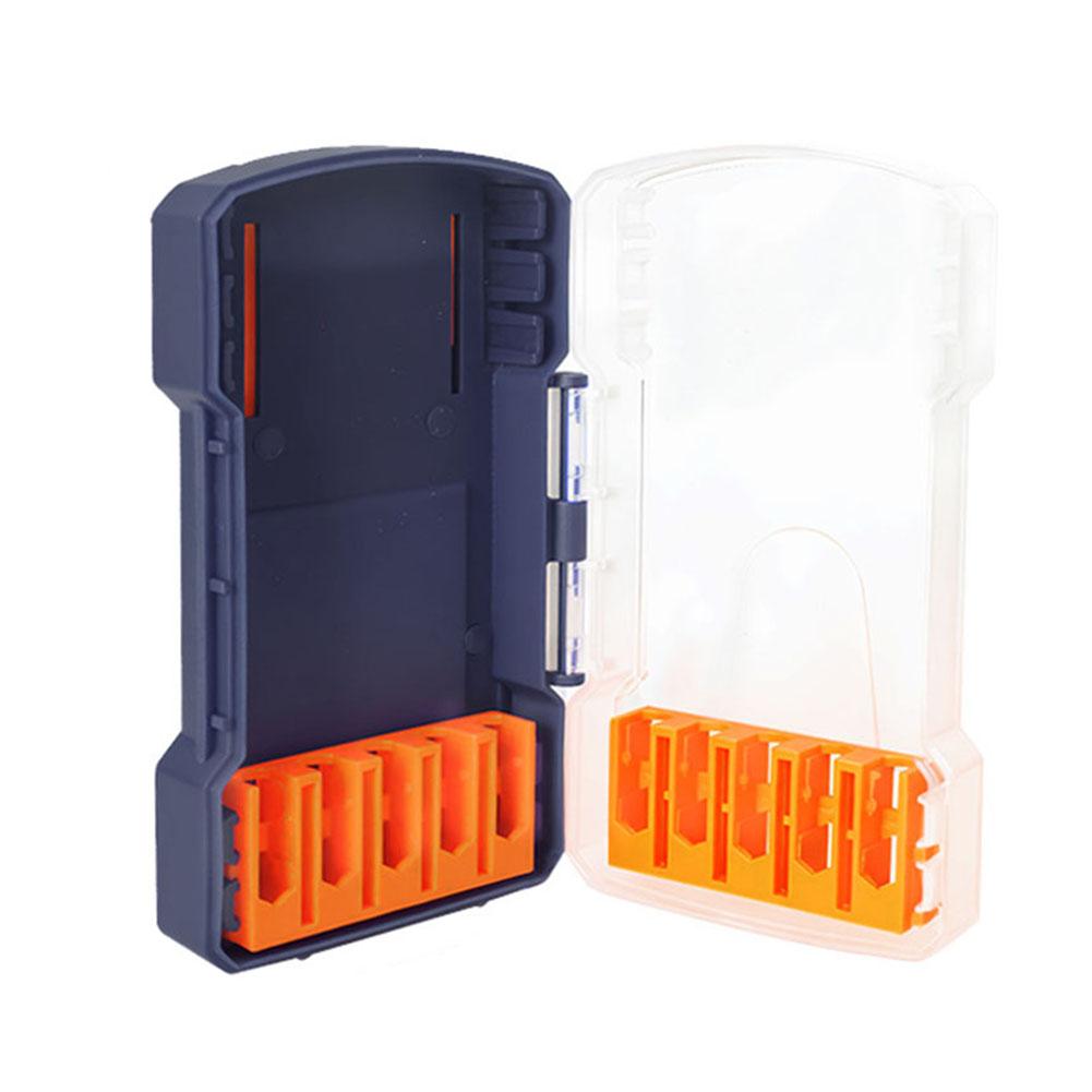 Compact Dimensions Drill Bit Storage Box Hex Shank Organizer