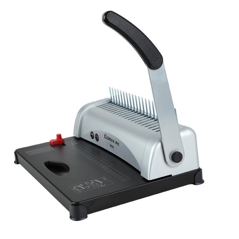 Qixin B15 Coil Binding Machine: Efficient, Labor-Saving, Binds Up To 15 Sheets