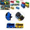High-quality Mini Bus In Nine Colors With Working Doors Educational Toy Set