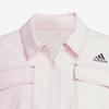 adidas Ritskraag Comfortabel Mode Denim Jas Damesjas Roze IM4985