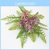 Succulent Flower Plant Cluster With Handcrafted Elements For Decor Indoor
