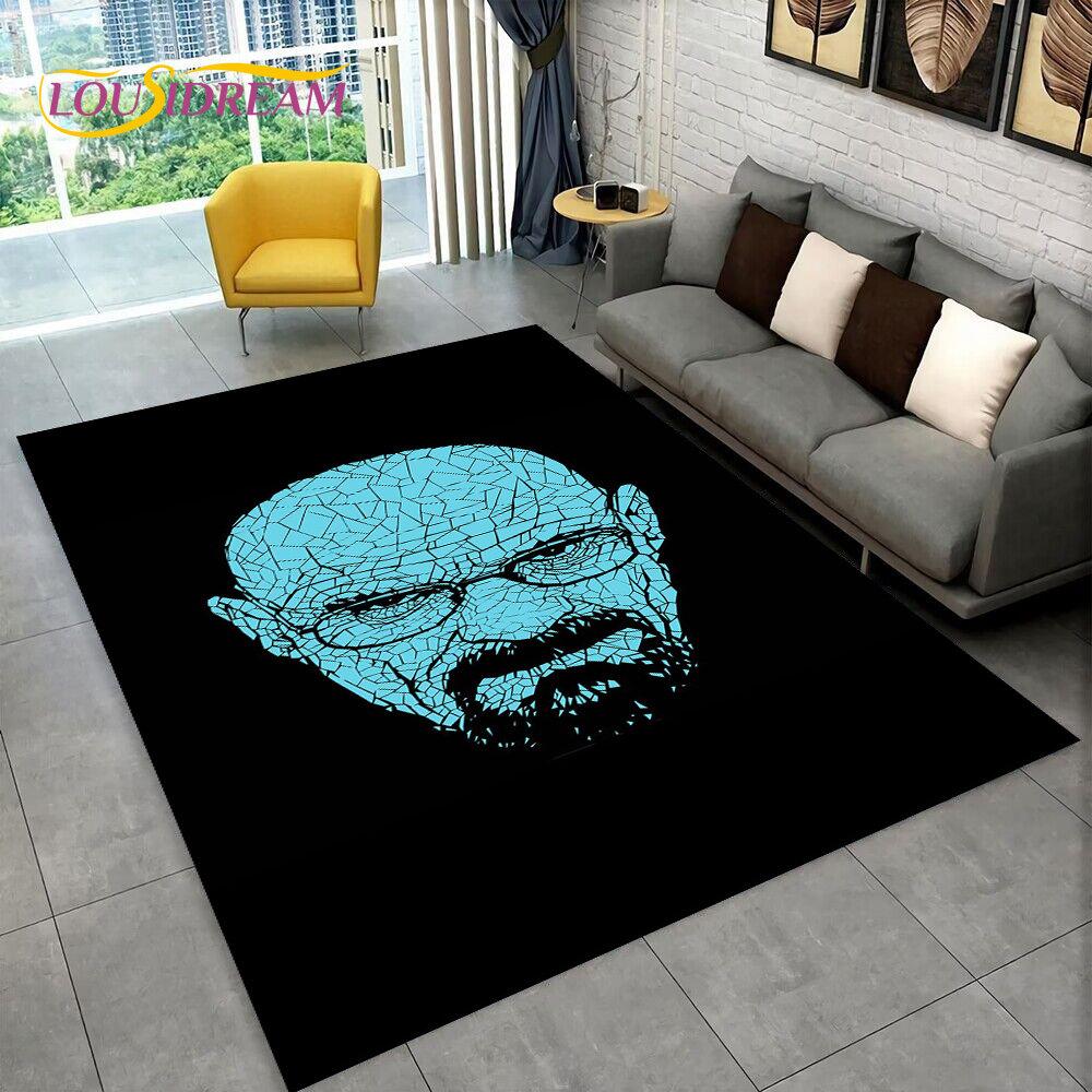 Breaking Bad Walter Hartwell Area Rug,Carpet Rug for Home Living Room Bedroom Sofa Doormat Decor,kids Play Non-slip Floor Mat 3D