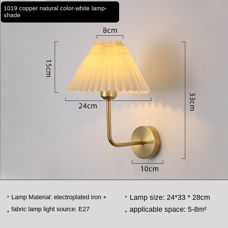 Nordic Wall Lamp E27 85-265V Retro Vintage Indoor Lighting Bedroom Liveing Room For Home Wall Light Fixture