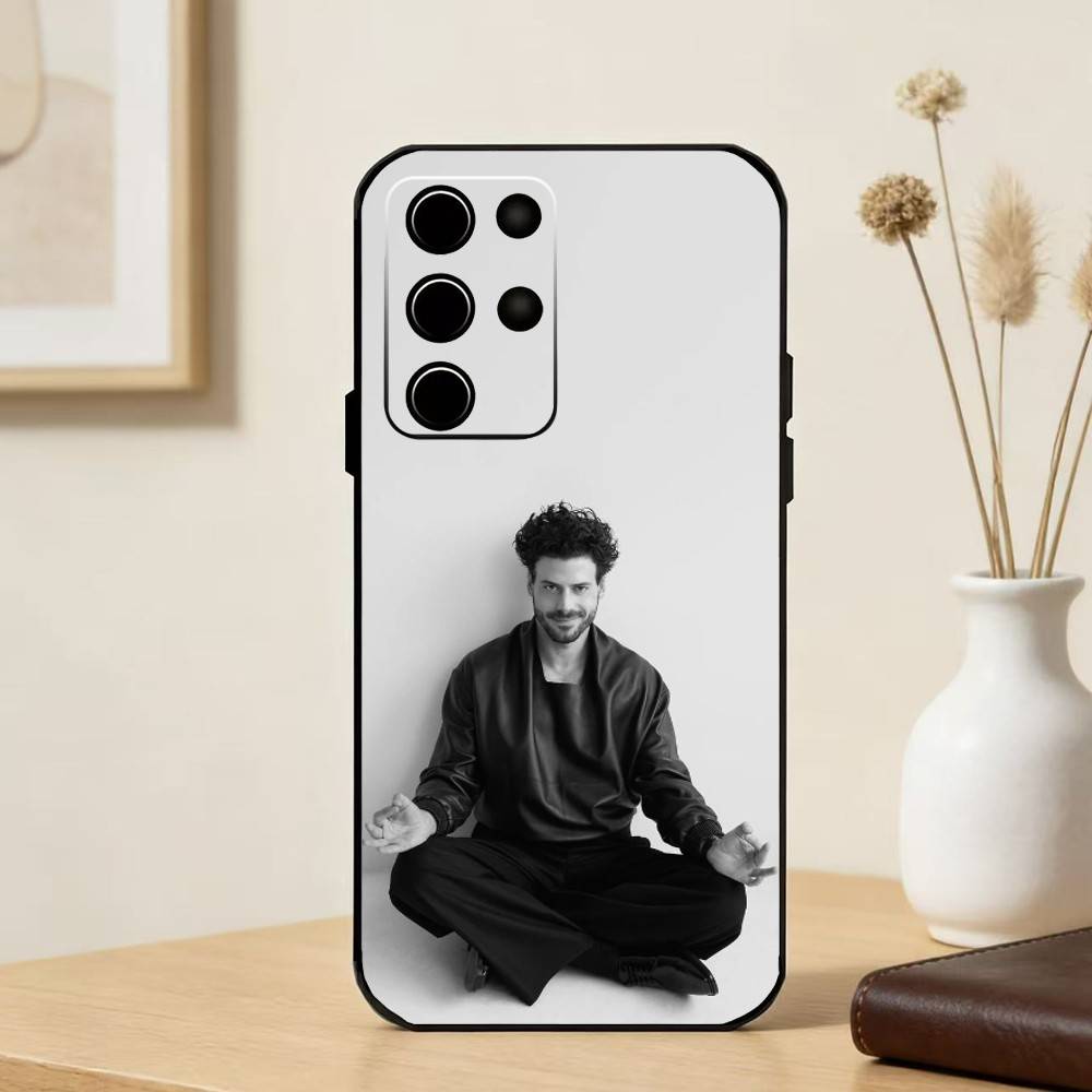 Francois-es Arnaud Phone Case For Samsung S25,24,23,22,30,21,10,9,Ultra,Plus,FE 5G Black Soft Case