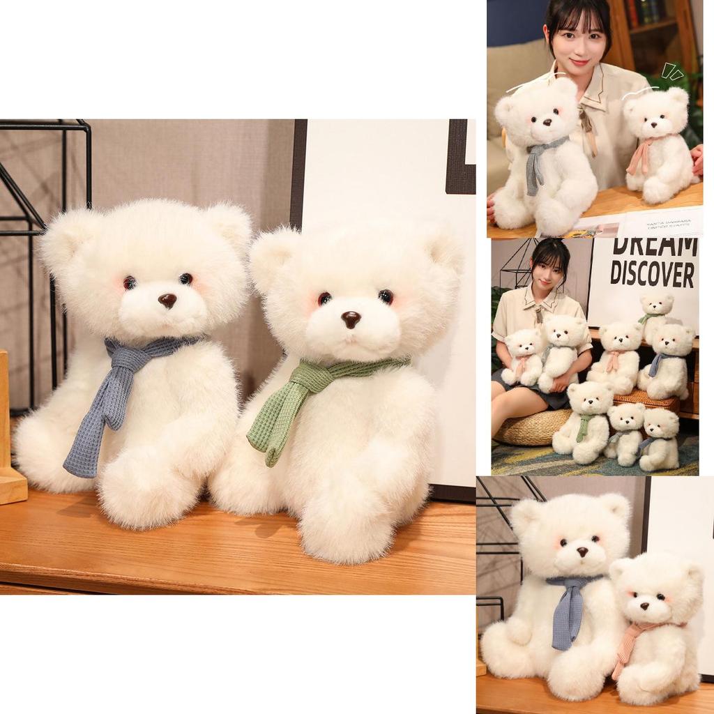 Adorable Soft Teddy Bear Plush Toy Creative Cute Stuffed Animal Doll For Girls Birthday Gift Wholesale