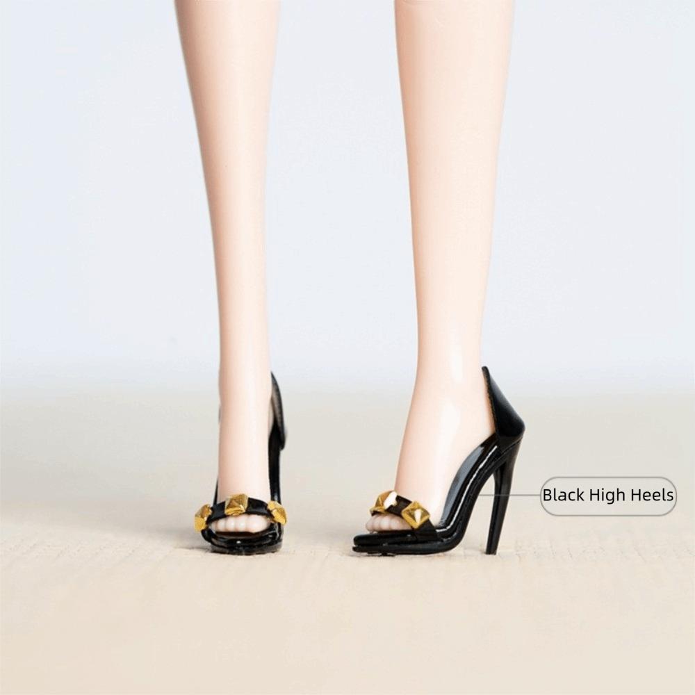 

Handmade Doll Shoes Exquisite BJD Doll Shoes Doll Shoes Accessories Doll Boots Doll Accessories a pair of shoes-4