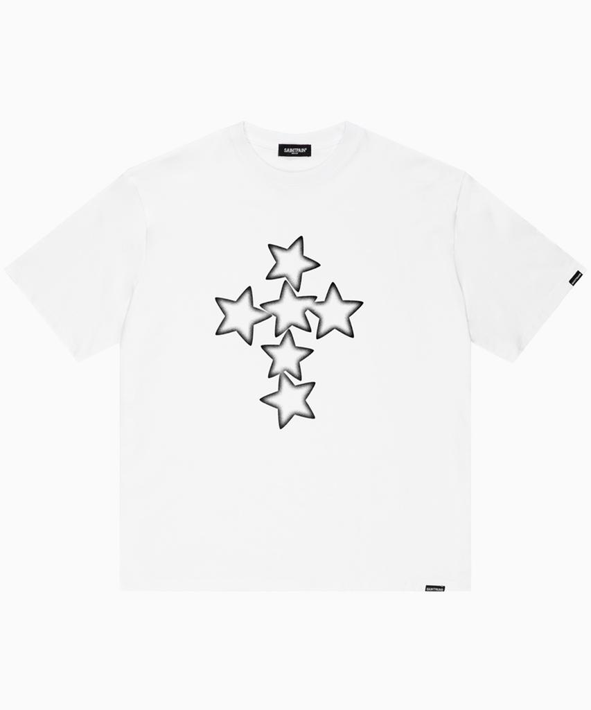 SAINTPAIN Sp Star Cross Short Sleeve Tee White