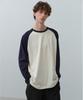 Nau Raglan Langarm T-Shirt Hellgelb