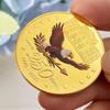 Usa Moneta Commemorativa del 250° Anniversario 1776-2026 Aquila Americana Moneta Souvenir Artigianato Metallico Emblema