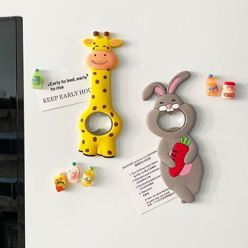 Flaskeåpner Haimagnet Ølåpner Kjøleskapsklistremerker Praktiske Kjøkkenredskaper Flaskekorkåpner Magnetisk Stang Kjøkkenverktøy