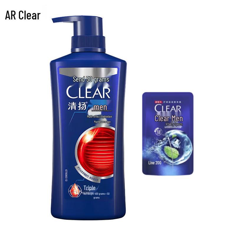 

Clear Men Anti-Dandruff Hydrating Shampoo Duo