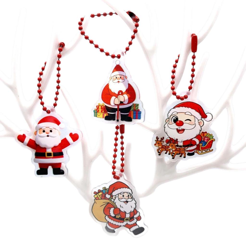 Christmas Keychain Pendant: Cute DIY Bag Charm & Small Gift