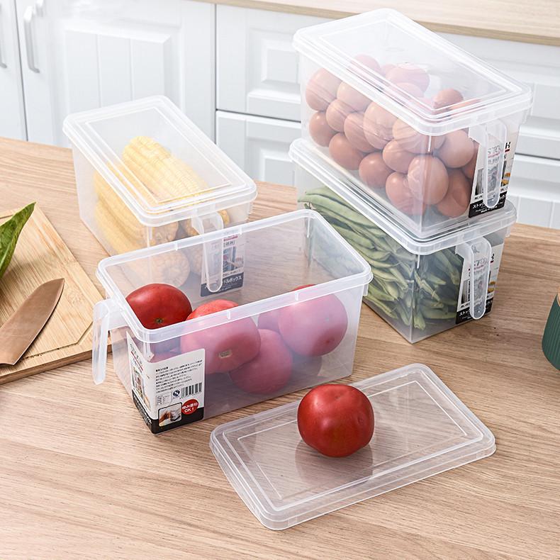 Egg Fridge Storage Box: Food-Grade Fresh-Keeping for Vegetables & Fruits