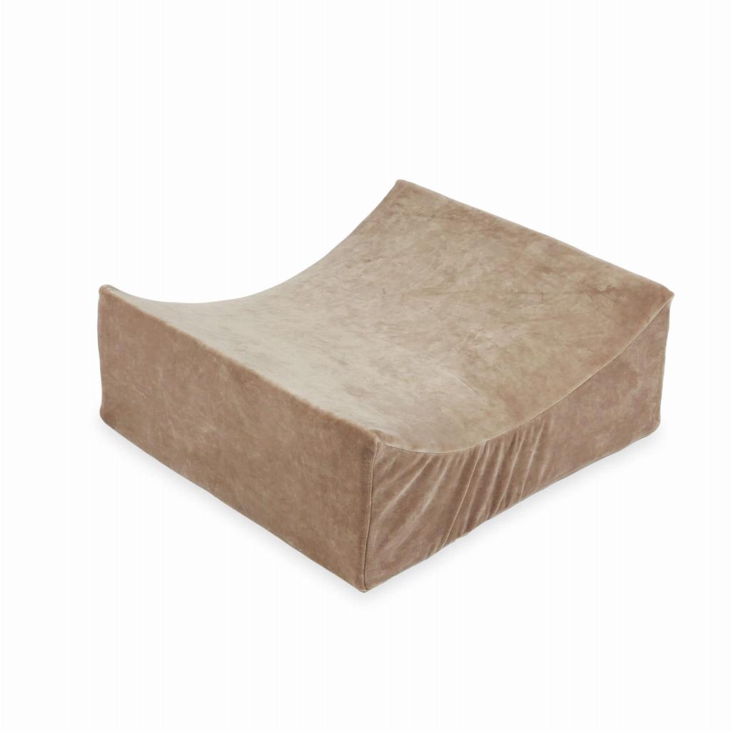 Kołyska Do Piankowego Placu Zabaw Velvet Soft Ciemny Beżowy