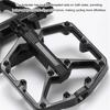 Aluminum Alloy Mountain Bicycles Pedals Wide Flat Cycling Pedals Sealed Bearing Nonslip Bicycles Pedals Enduring
