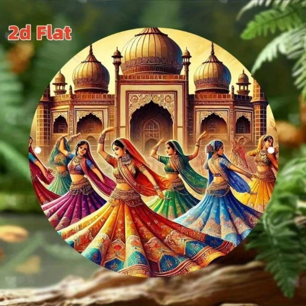 Steel Panel Mosaic Art Rustic Wall Decor Cultural Heritage Pattern Home Design