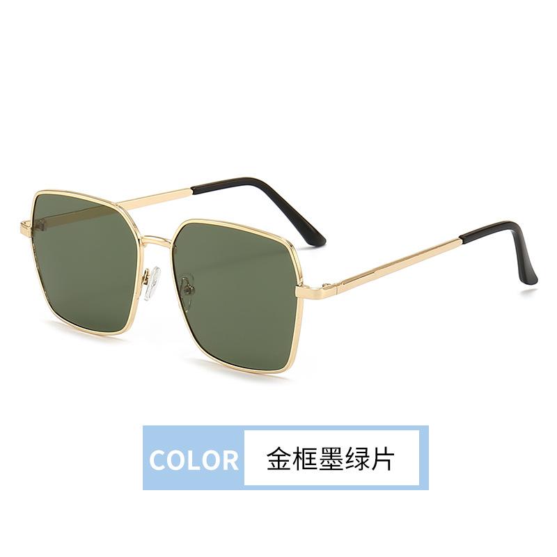 

Fashion Large Frame Sunglasses Women Metal Retro Men Sun Glasses Shades UV400 Luxury Designer Driving Eyewear Gafas De Sol