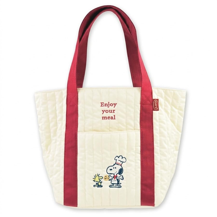 

Marimo Craft Сумка-шоппер Серия Время перекуса Снупи Шеф-повар, Ш320 x В230 x Сумка, Красный, Прибл.. D110мм, SPCQ-708