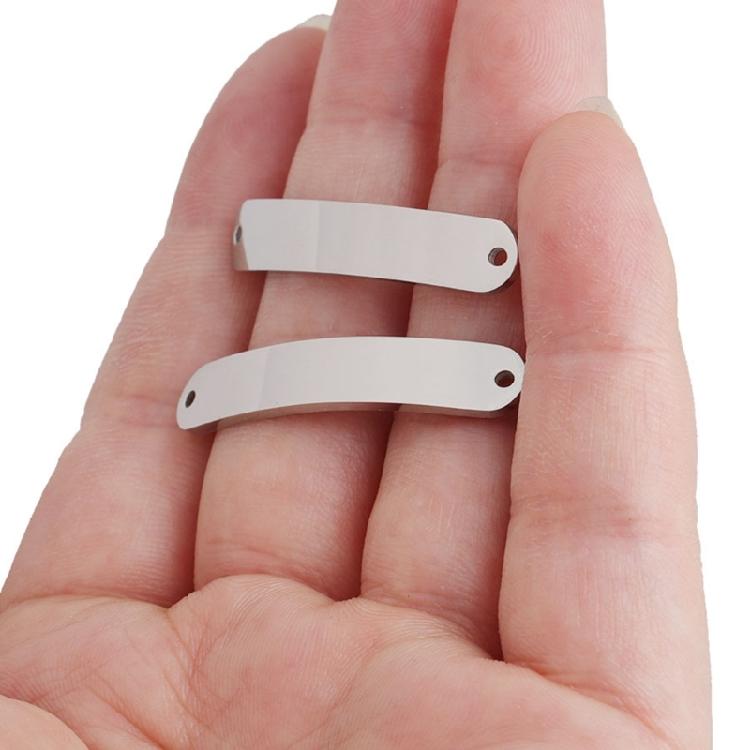 Curved Long Strips Shape Nose Rings Jewelry Part for Necklaces Bracelets Earrings Handmade Jewelry Making Supplies