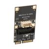Mini PCIE to USB3.2 GEN1 Front 19Pin Expansion Card 5Gbps USB Hot Swap Expansion Card for Windows