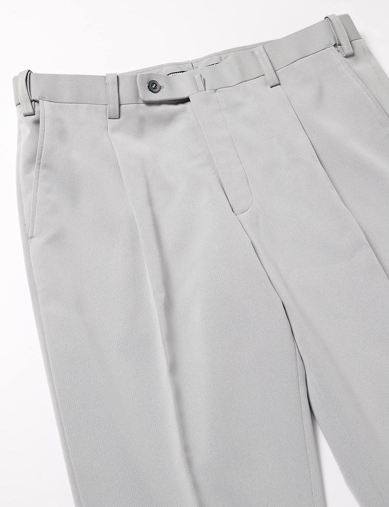 Mizuno Golf Breath Thermo Vapor Silver Size M Size Men's Pants, One-Tuck, Five-Flex (Elastic Waist), (Heat-Generating Material), (52MF8509), (Japan M)