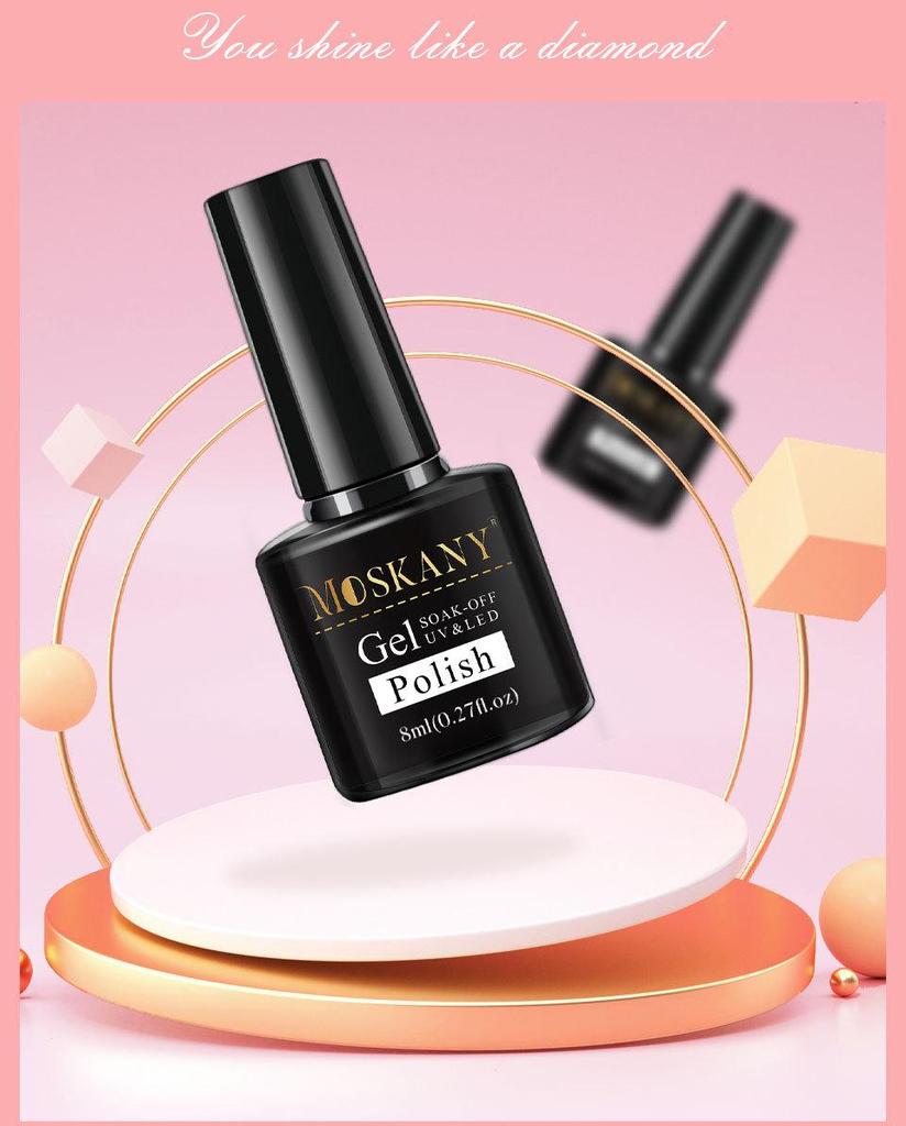 Complete Nail Polish Kit for Beginners: Professional UV Light Therapy Machine and Gel Set