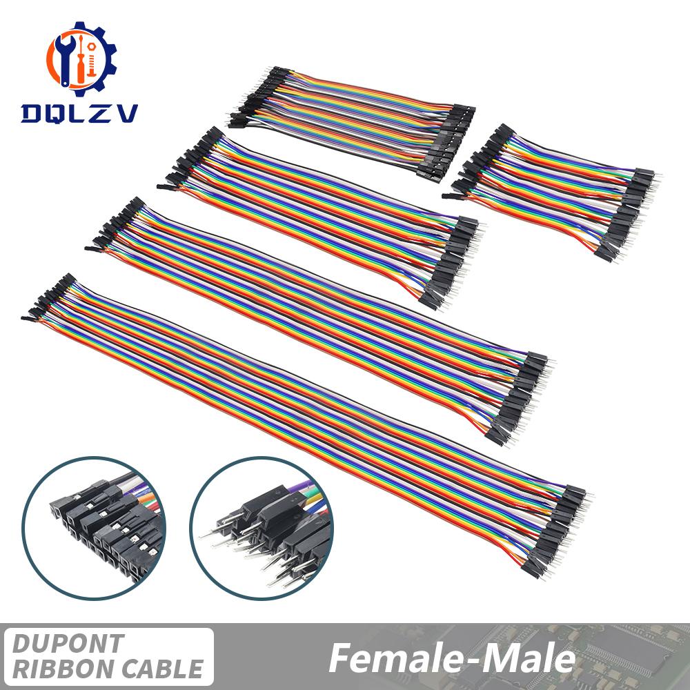 10/20/30/40CM 40Pin Jumper Wire DuPont Line DuPont Cable Connection Male To male+Female To Female And Male To Female