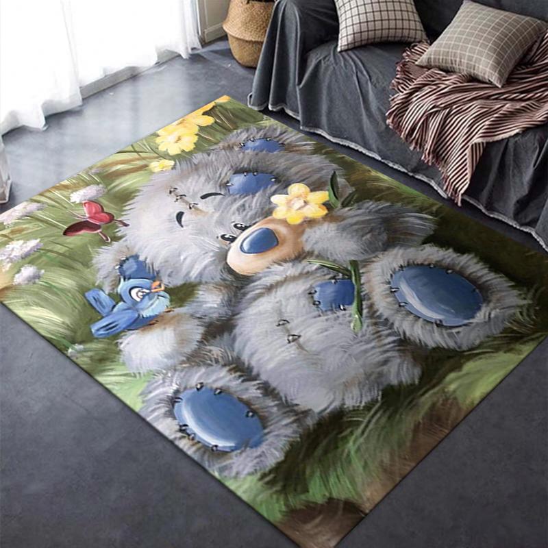 2025 New Tatty Teddy Carpet Rug for Living Room Bedroom Home Sofa Decoration,Kids play Non-slip Floor Mat