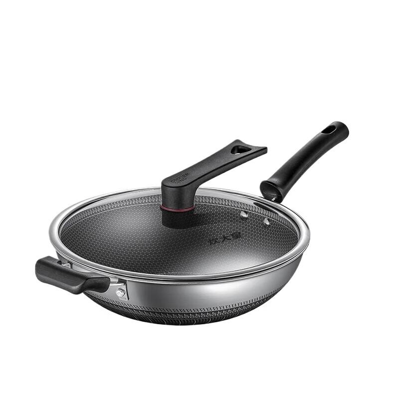 Chui Da Huang 32cm 316 Stainless Steel Wok