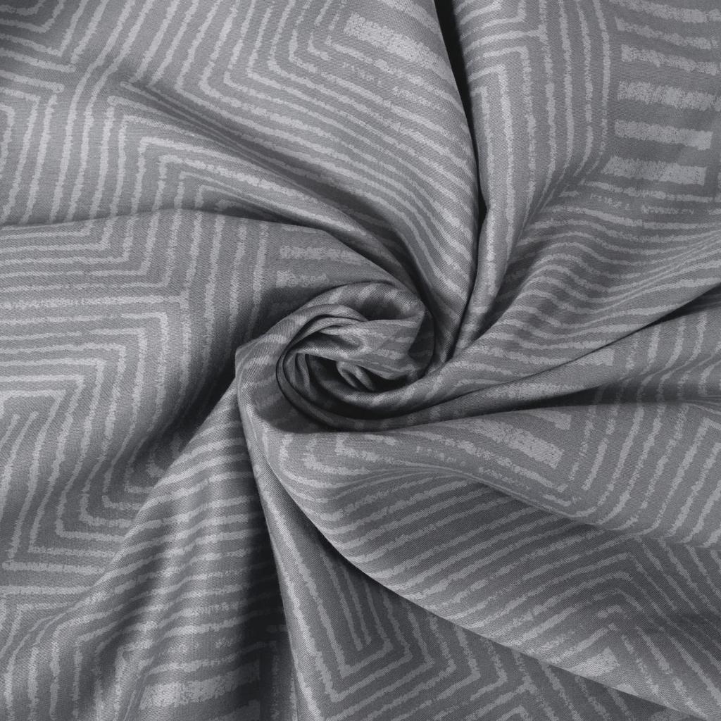 Satin bedding 160x200 exclusive ash gray