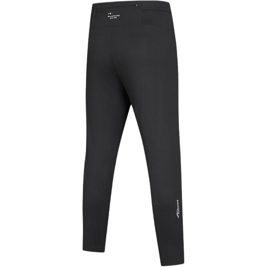 Saucony Comfortable Soft Skin-Friendly Lace-Up Casual Pants Unisex bottoms Black SA2269KP21T-BK001