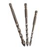 Tungsten Steel Triangle Drill Bit Set 3pcs Perfect for Tile Applications