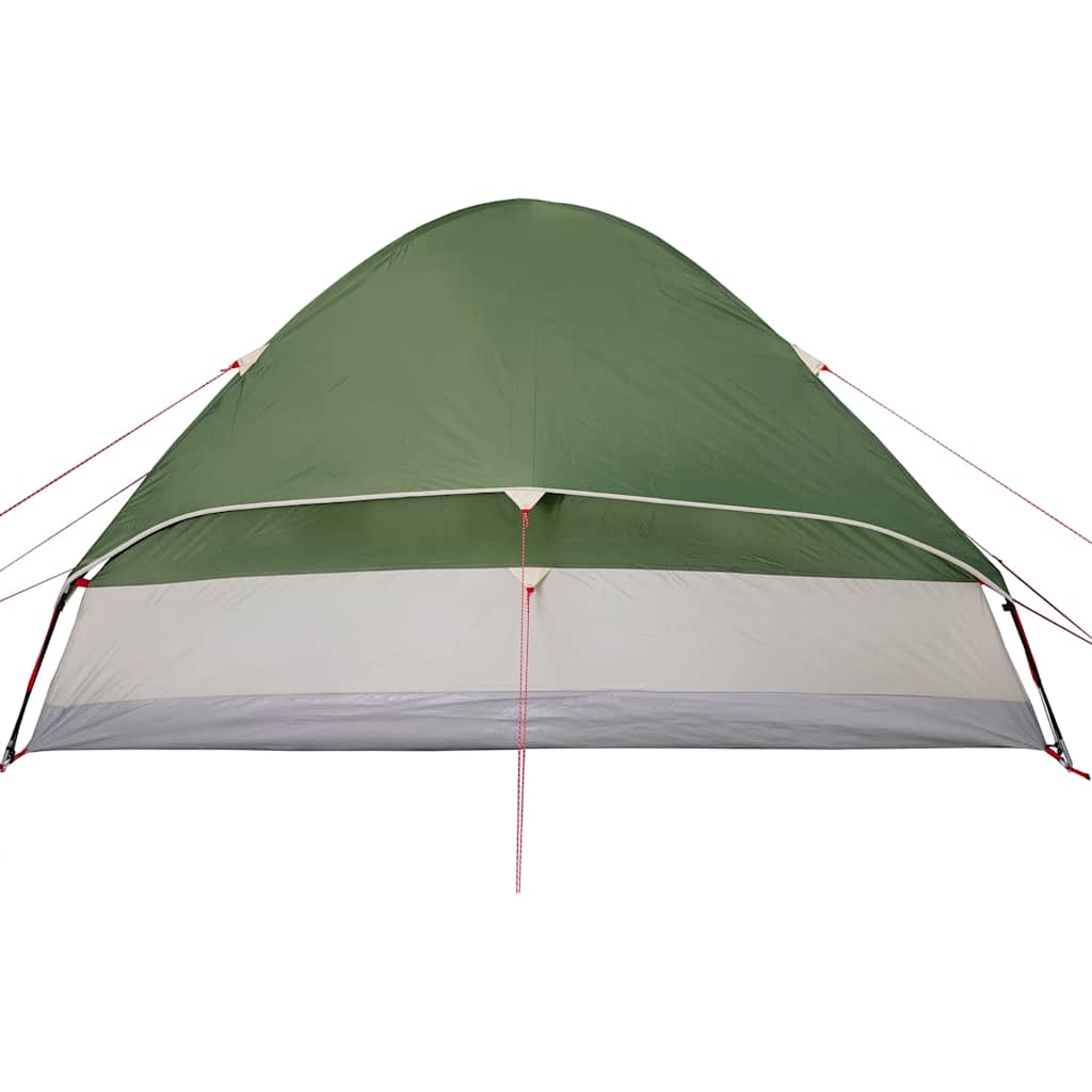 Dome Camping Tent for 2 Persons Green Waterproof
