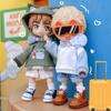 OB11 Clothes Cat Sweatshirt Hoodie Casual Jacket for Obitsu11, Molly, GSC Body, DDF, YMY, 1/12bjd Doll Accessories Toy Coat