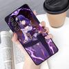 Genshin Raiden Shogun Phone Case Cover For Samsung Galaxy S24 S25 Ultra S21 S22 Ultra S10E Note 10 Plus Note 20 FE S23