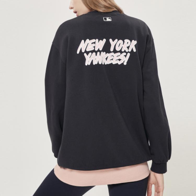 New MLB New York Yankees Sweatshirts Unisex Black 31MT04941-50X