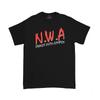 Unisex Kurzarm Rundhals Baumwolle T-Shirt N.W.A
