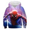 Boys Spring Marvel Hoodie Avengers Spider-Man 3D Print Baby Boy Clothes Breathable Kids Sportswear Hooded