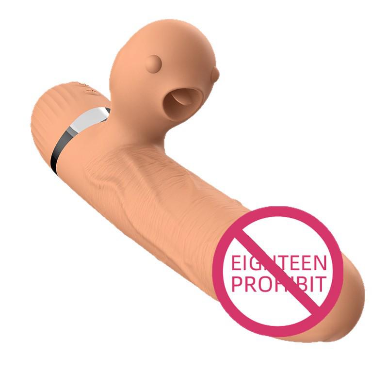 YEQU Silikon G-Punkt Vibrationsmassagegerät Realistischer Dildo für Frauen