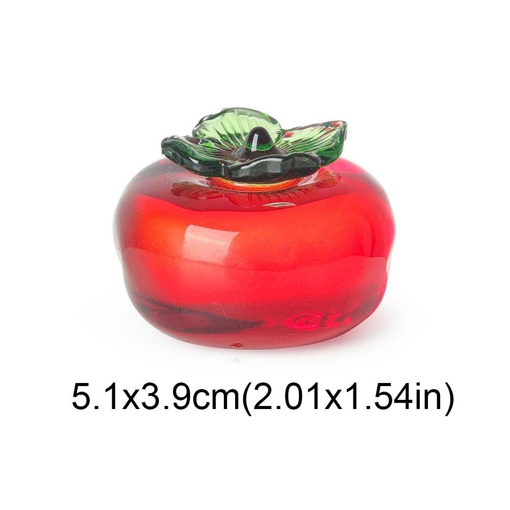 Glass Crafts Pumpkin Strawberry Fruit Ornaments Interesting Crystal Crafts Ornaments  Wedding