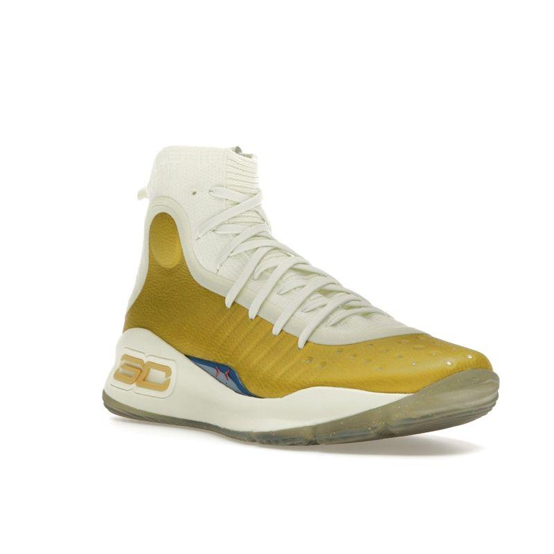 Under Armour Curry 4 Retro Champions Mindset Men Sneakers Cream 1298306-301