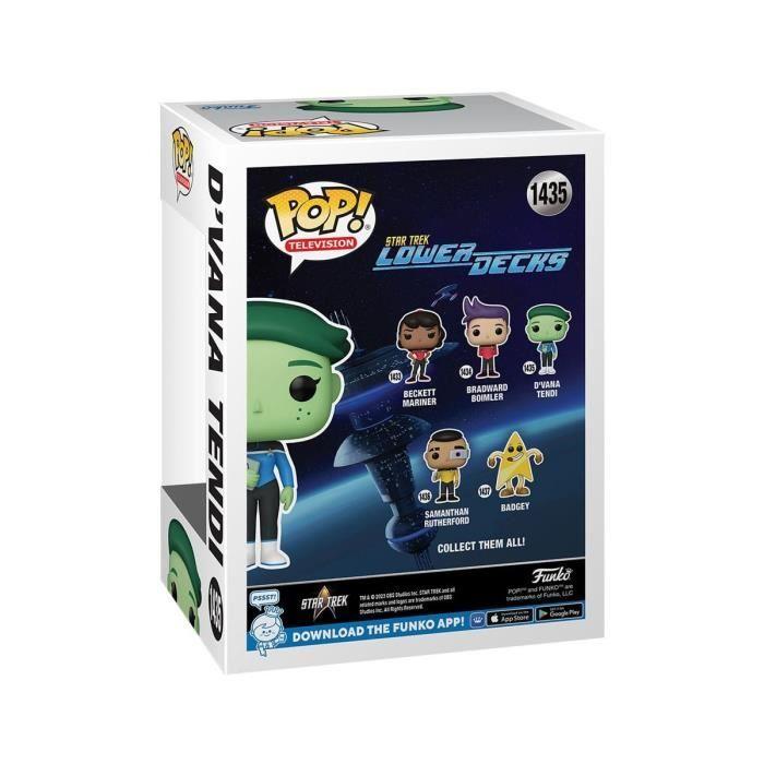 Figurine POP! - Funko - Star Trek Lower Decks - D'Vana - 9 cm - Mixte