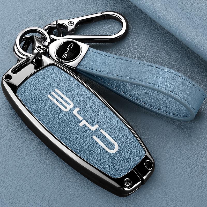 NEW Car Smart Remote Key Case Cover For BYD Song Pro Tang Dmi QIn PLUS MAX Yuan EV Dolphin seal seagull Keychain Accessories