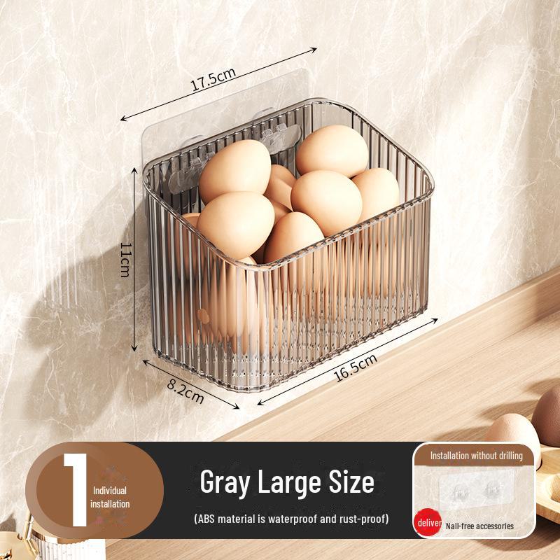 

Настенная многофункциональная корзина для хранения вещей для кухни и ванной комнаты