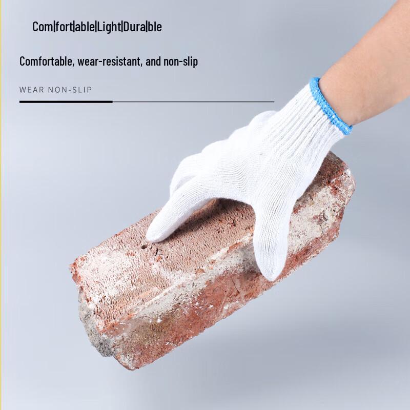 Abriebfeste Baumwoll-Arbeitshandschuhe